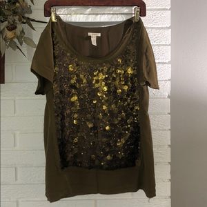 J.Crew Sequin Top